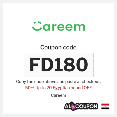 Coupon discount code for Careem 50% OFF