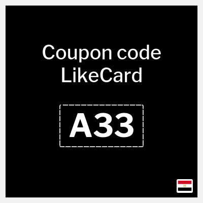 Coupon for LikeCard (A33) 2% OFF