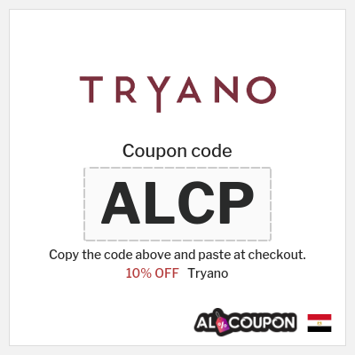 Coupon discount code for Tryano 10% coupon code