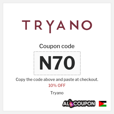 Coupon for Tryano (N70) 10% OFF