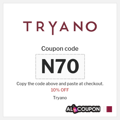 Coupon for Tryano (N70) 10% OFF