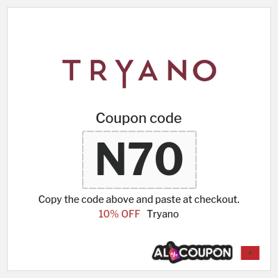 Coupon for Tryano (N70) 10% OFF