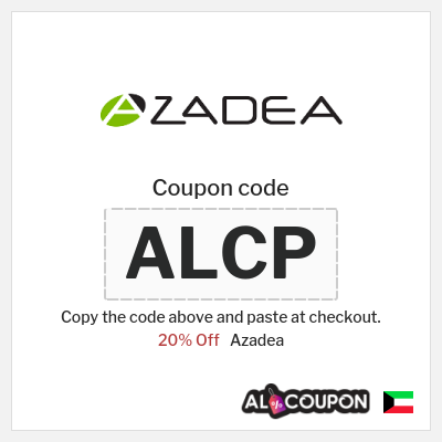 Coupon discount code for Azadea 20% OFF