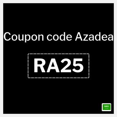 Coupon discount code for Azadea 15% OFF