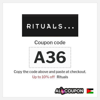 Coupon discount code for Rituals 15% OFF