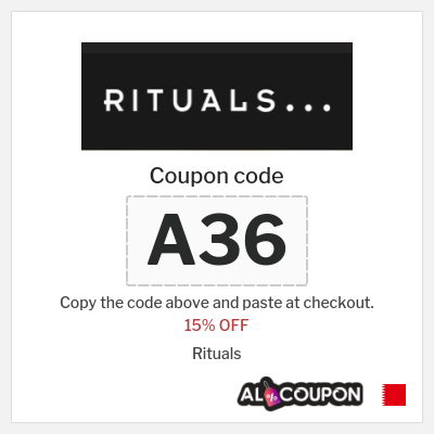 Coupon discount code for Rituals 15% OFF