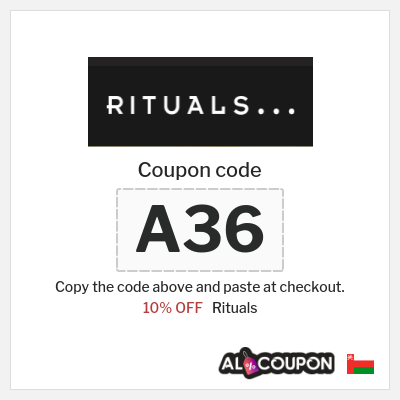 Coupon for Rituals (A36) 10% OFF