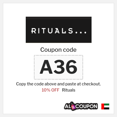 Coupon for Rituals (A36) 10% OFF