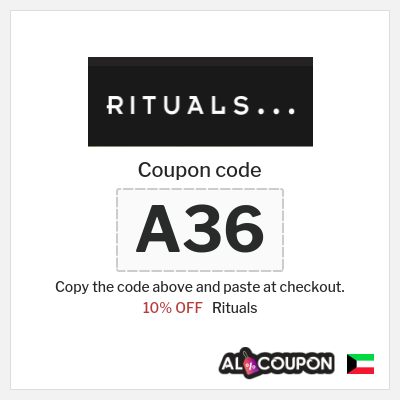 Coupon for Rituals (A36) 10% OFF