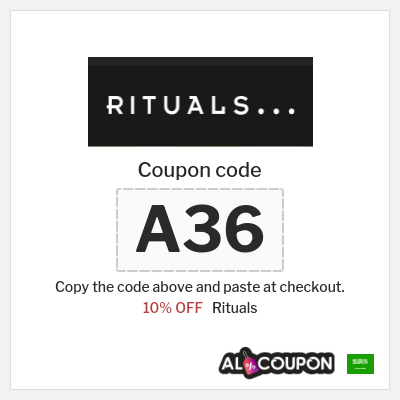 Coupon for Rituals (A36) 10% OFF