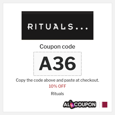 Coupon for Rituals (A36) 10% OFF