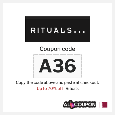 Coupon for Rituals (A36) Up to 70% off