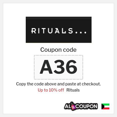Coupon for Rituals (A36) Up to 10% off