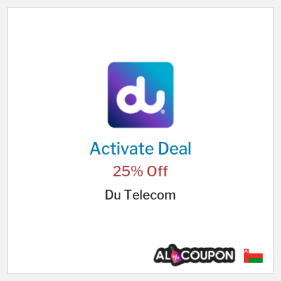 Coupon discount code for Du Telecom Internet Packages