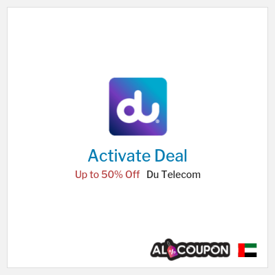 Coupon discount code for Du Telecom Up to 50% Off