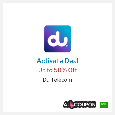 Coupon discount code for Du Telecom Up to 50% Off