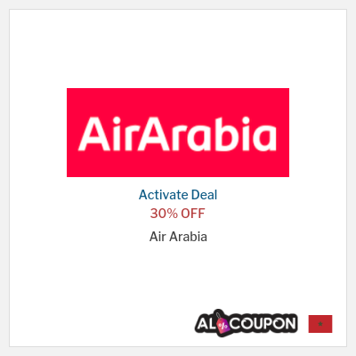 Special Deal for Air Arabia 30% OFF
