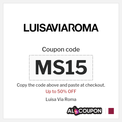 Coupon discount code for Luisa Via Roma Up to 50% OFF
