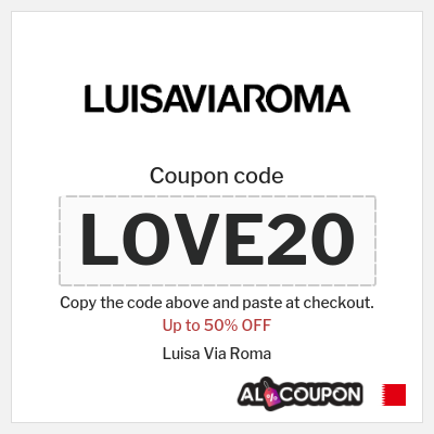 Coupon discount code for Luisa Via Roma Up to 50% OFF