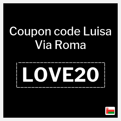 Coupon discount code for Luisa Via Roma Up to 50% OFF