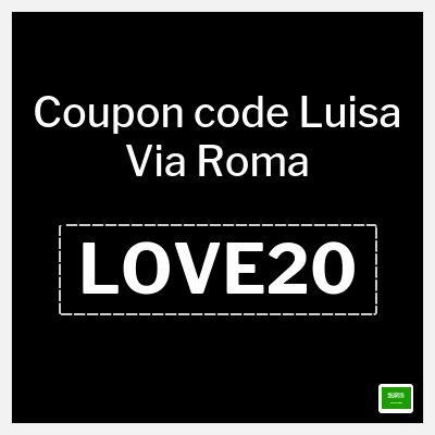 Coupon discount code for Luisa Via Roma Up to 50% OFF