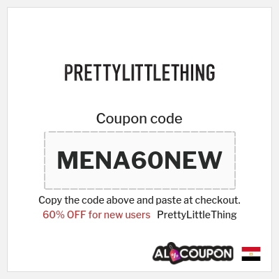 Coupon discount code for PrettyLittleThing Up to 15% OFF