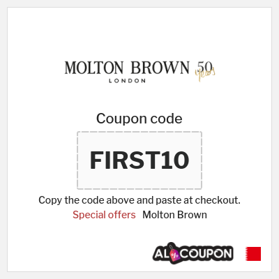 Coupon discount code for Molton Brown Discount Coupon Code