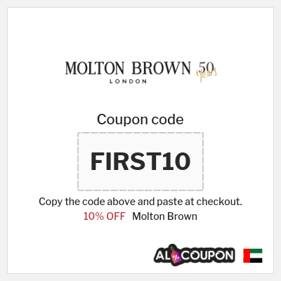 Coupon for Molton Brown (FIRST10) 10% OFF