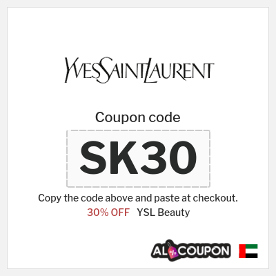 Coupon discount code for YSL Beauty 12% OFF