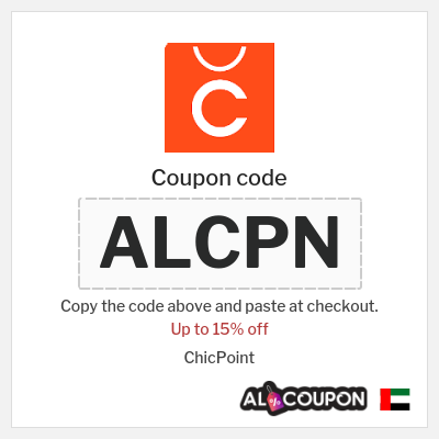 Coupon discount code for ChicPoint Up to 15% OFF