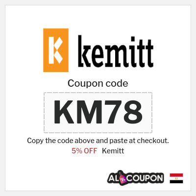 Coupon for Kemitt (KM78) 5% OFF