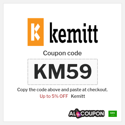 Coupon for Kemitt (KM59) Up to 5% OFF