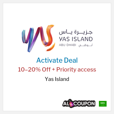 Coupon discount code for Yas Island Verified Offers & Deals