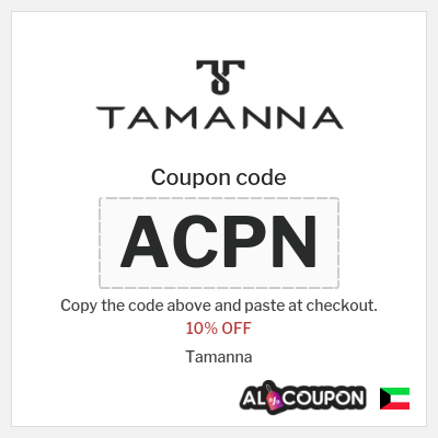 Coupon for Tamanna (ACPN) 10% OFF