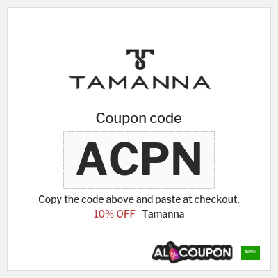 Coupon for Tamanna (ACPN) 10% OFF