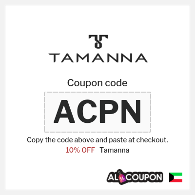 Coupon for Tamanna (ACPN) 10% OFF