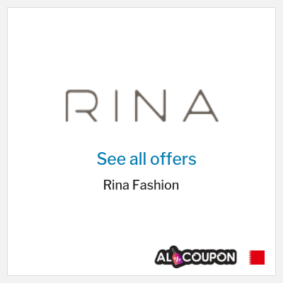 Coupon discount code for Rina Fashion 10% OFF