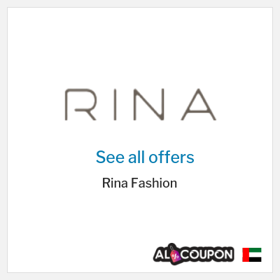 Coupon discount code for Rina Fashion 12% OFF