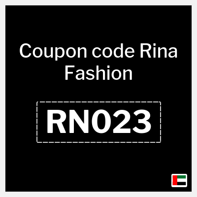 Coupon for Rina Fashion (RN023) 12% OFF