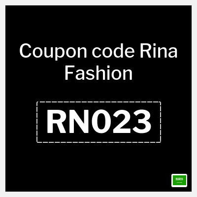 Coupon for Rina Fashion (RN023) 12% OFF