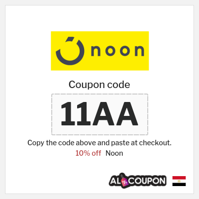 Noon Coupon (11AA) Noon Promo Code 2026 for First Order