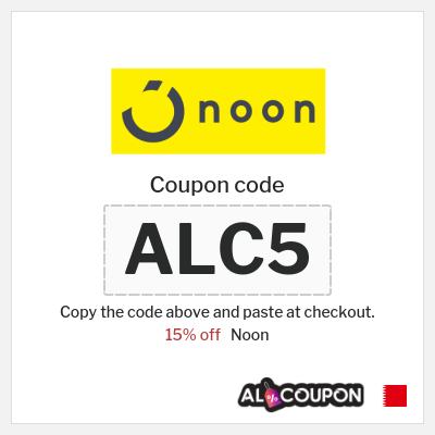 Noon Coupon (ALC5) Noon Promo Code 2026 for First Order
