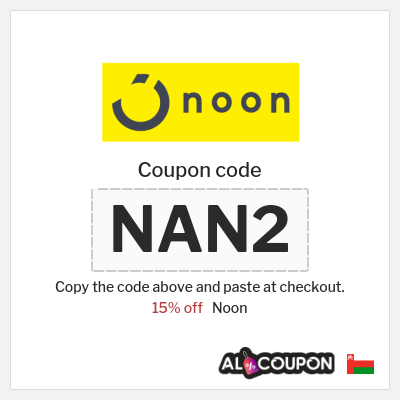 Noon Coupon (NAN2) Noon Promo Code 2026 for First Order