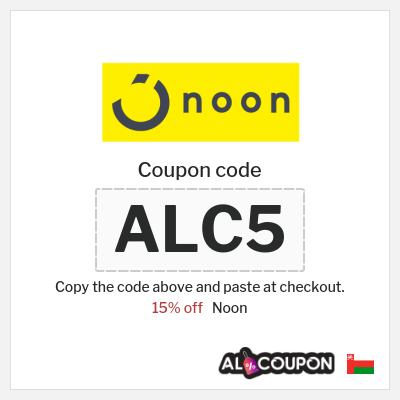 Noon Coupon (ALC5) Noon Promo Code 2026 for First Order