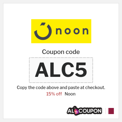 Noon Coupon (ALC5) Noon Promo Code 2026 for First Order