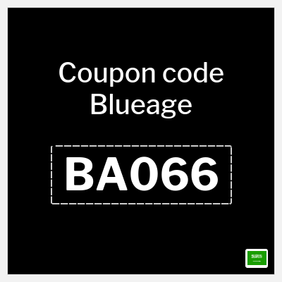 Coupon discount code for Blueage 30% OFF