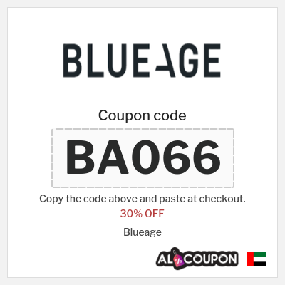 Coupon for Blueage (BA066) 30% OFF