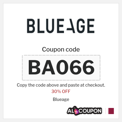 Coupon for Blueage (BA066) 30% OFF