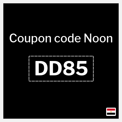 Coupon for Noon (DD85) 5% Discount (Up to 25 EGP)