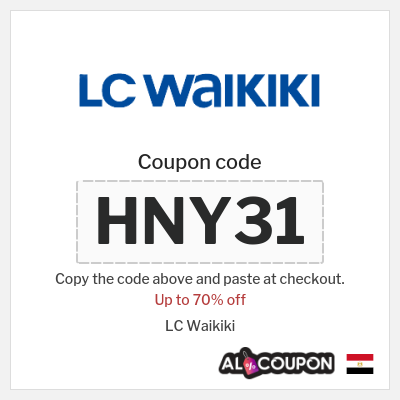 Coupon for LC Waikiki (HNY31) Up to 70% off